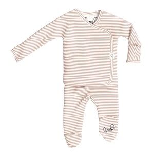 Bonsie Newborn Skin to Skin Onesie in Berry Twist